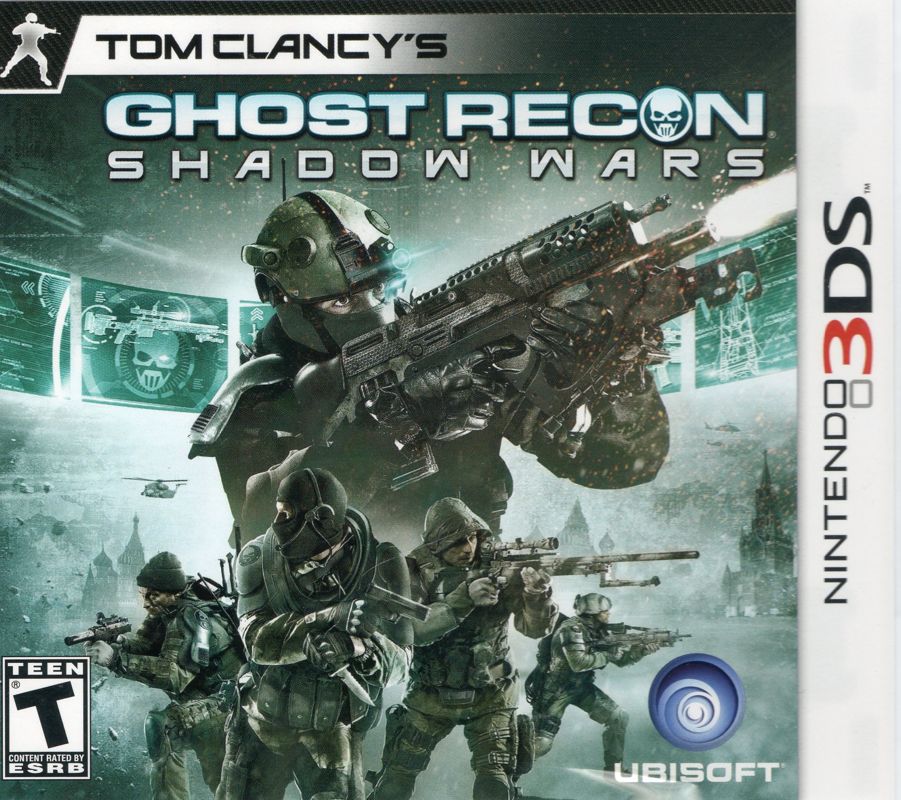 Ghost Recon: Shadow Wars box art for Nintendo 3DS
